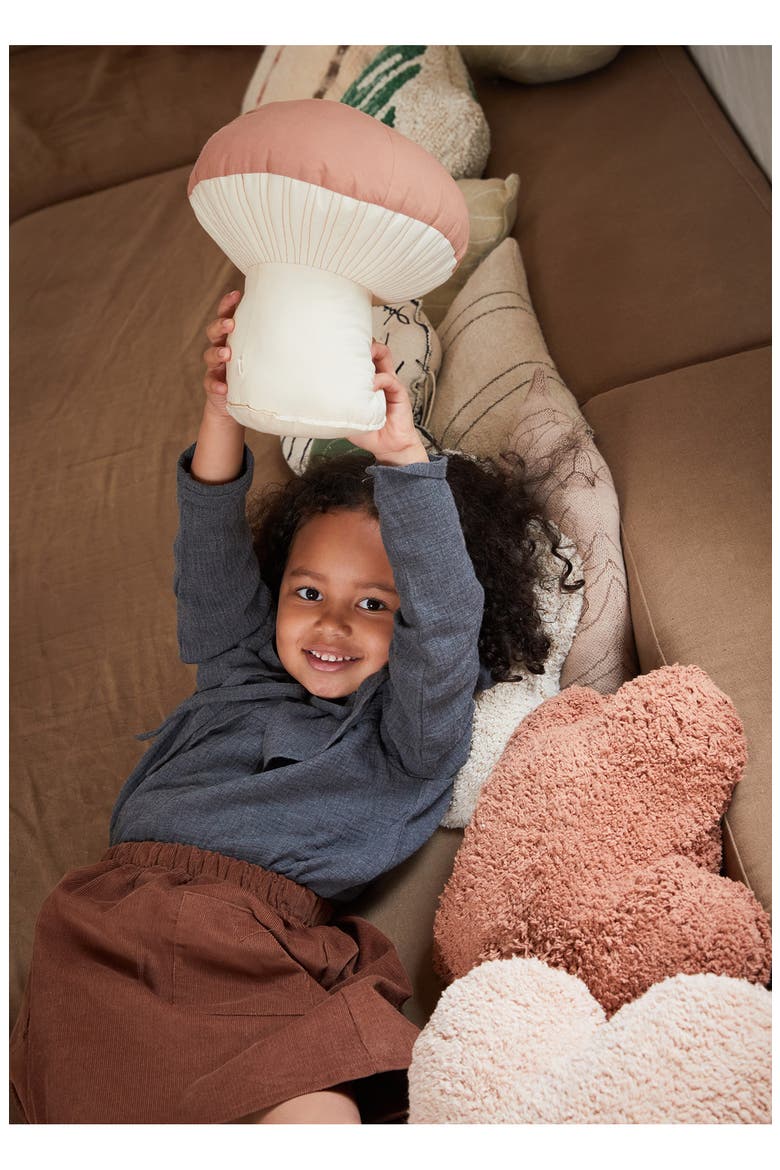 Cloud Floor Cushion, Alternate, color, CHESTNUT