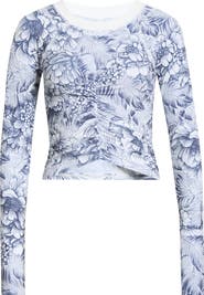 Free People FP Movement Tempo Ruched Crop Top