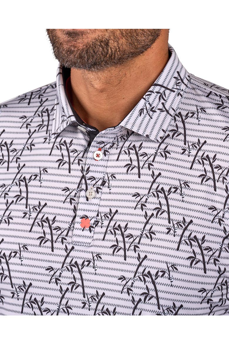 Panda Luck Polo, Alternate, color, Vanilla