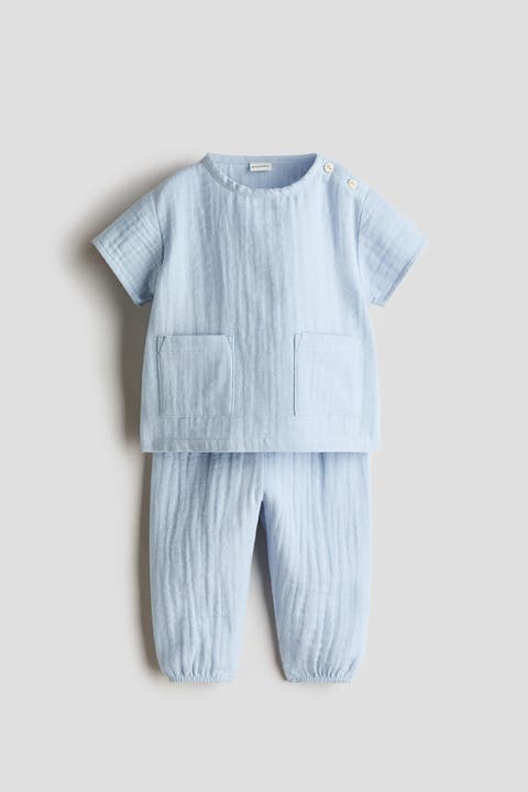 2-piece Cotton Muslin Set