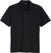 Vince Regular Fit Garment Dyed Cotton Polo