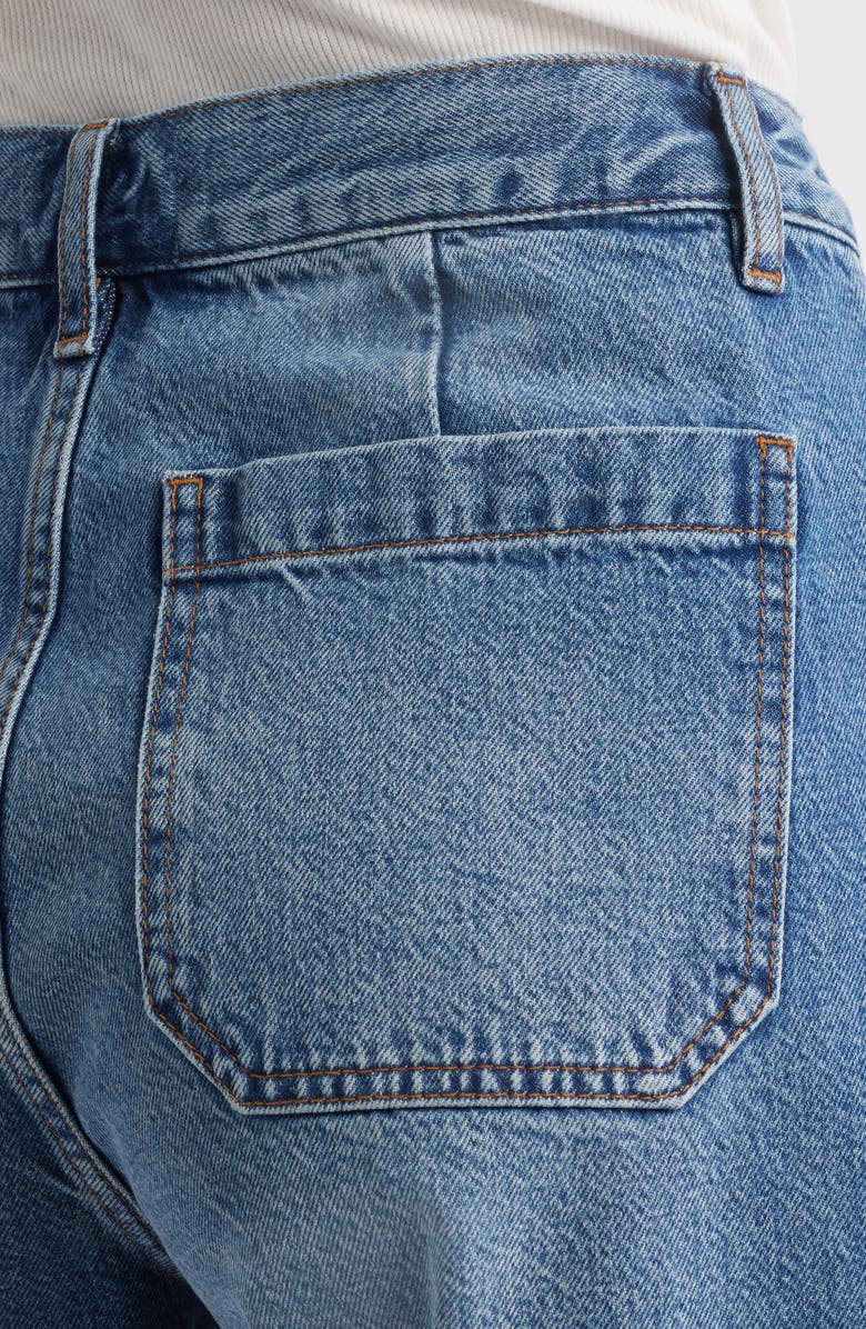 FRAME The Utility Denim Shorts, Alternate, color, Stranger