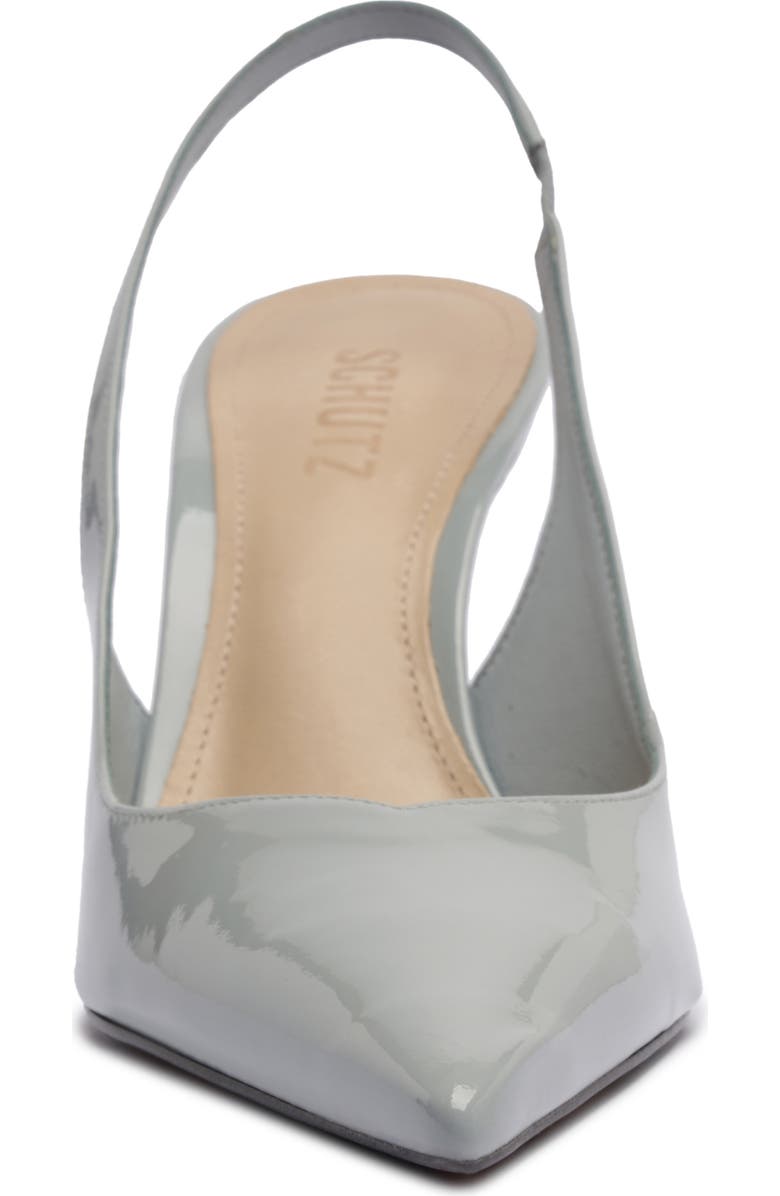 Schutz Lexi Pointed Toe Slingback Pump, Alternate, color, Light Azure
