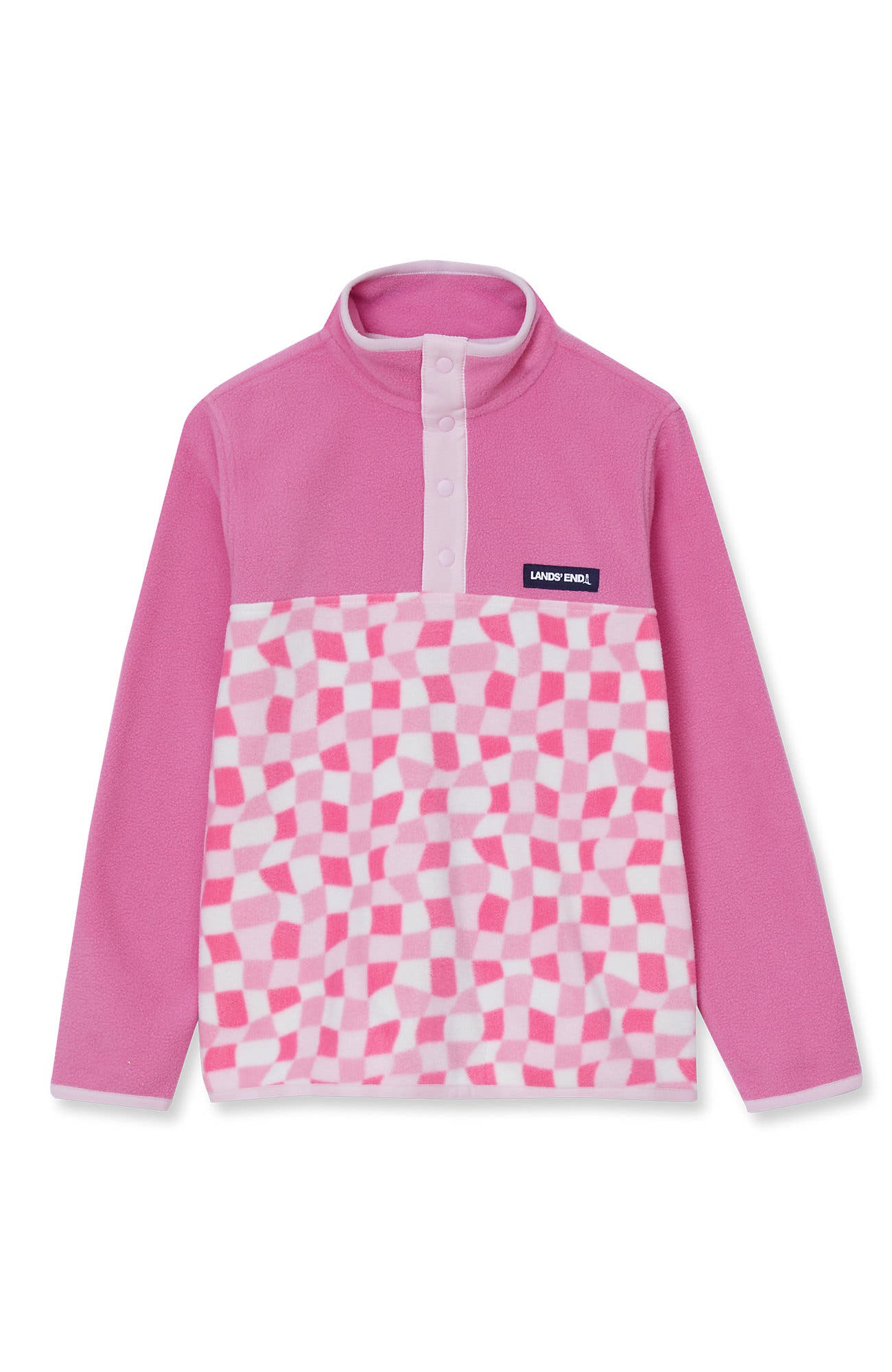 Checker/Fuchsia Pink