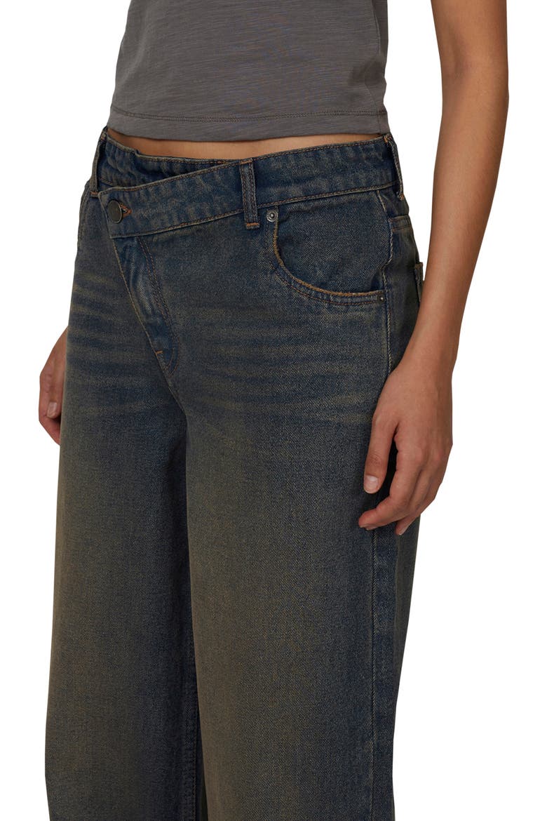 Baggy Vintage Wash  Denim Jeans, Alternate, color, Blue