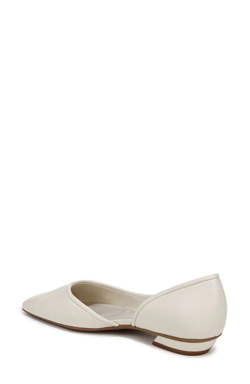 Sarto By Franco Sarto Debrah Half D'orsay Flat In White