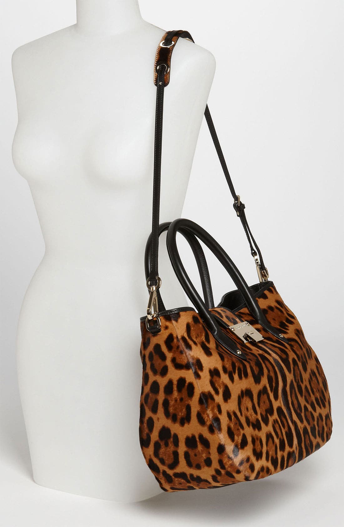 'Rania' Calf Hair Satchel, Alternate, color, CAMEL