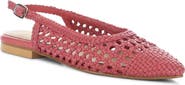 Bos. & Co. Willow Slingback Cap Toe Flat