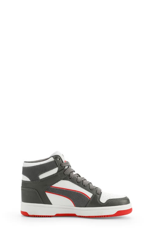Puma Kids' Rebound Layup High Top Sneaker In Multi