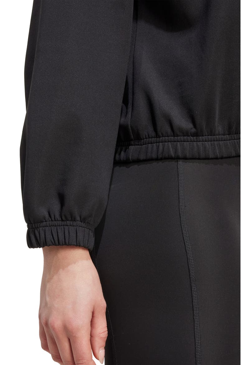 Yoga Essential Sweatshirt, Alternate, color, BLACK