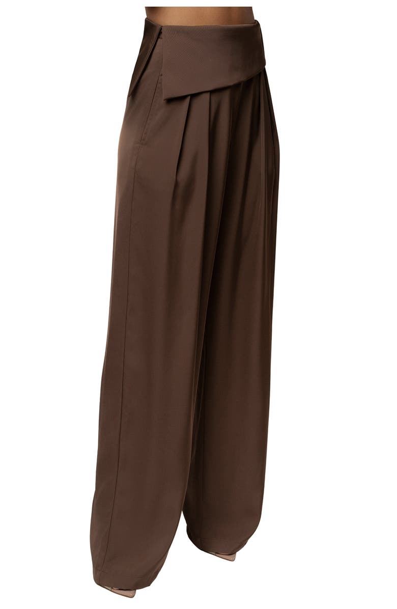 JLUXLABEL Executive Trousers, Alternate, color, Chocolate