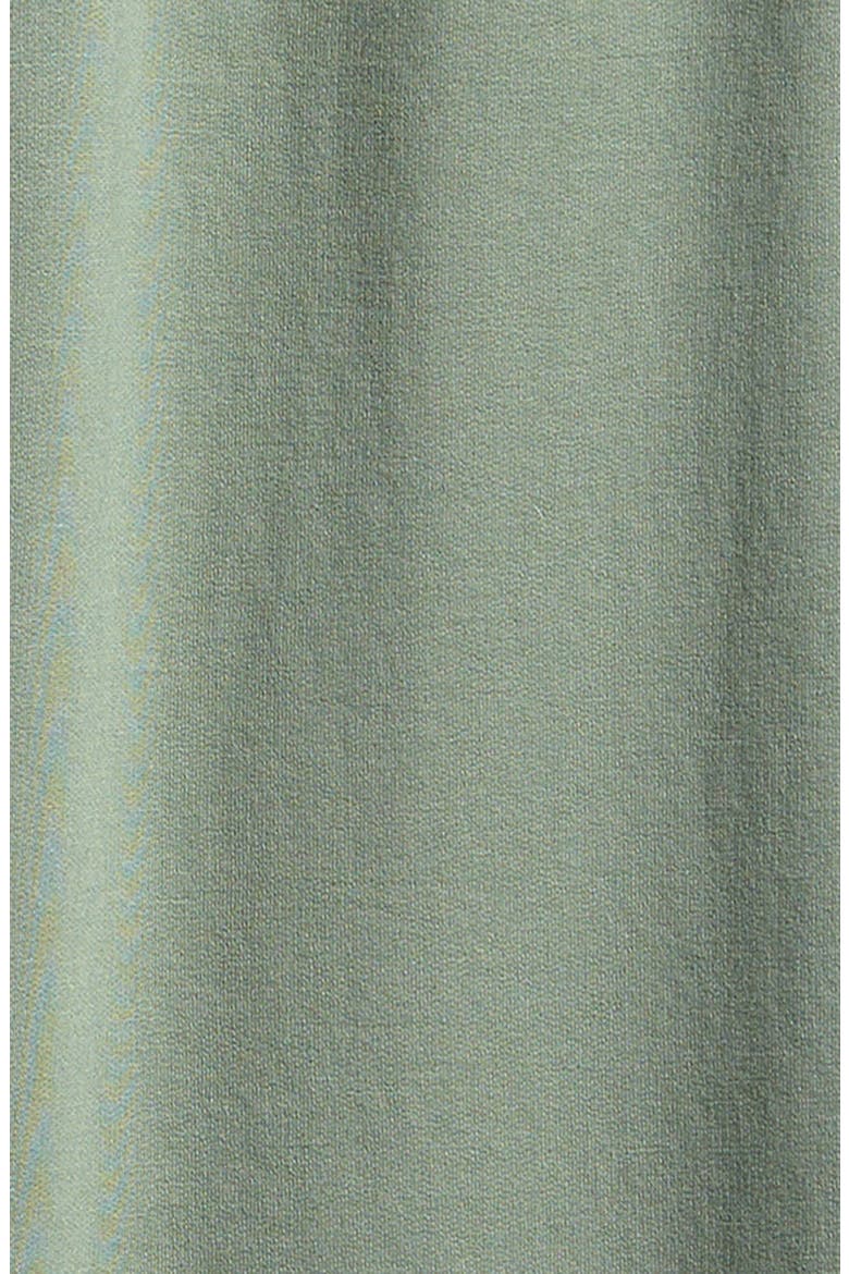 Kids' Step Up Wide Leg Fleece Pants, Alternate, color, GREEN LILYPAD