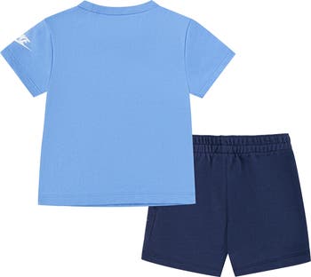 Logo Tee & Cargo Shorts 2-Piece Set