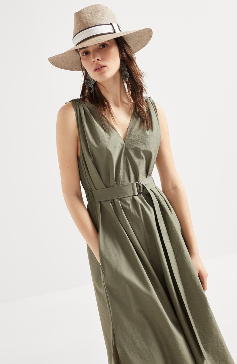 Brunello Cucinelli Poplin dress, Alternate, color,