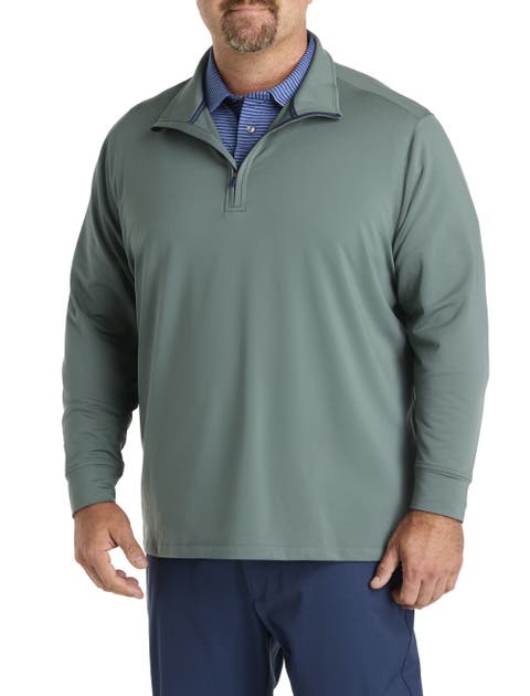 Big 
Tall Clubhouse Performance 1/4-Zip Pullover