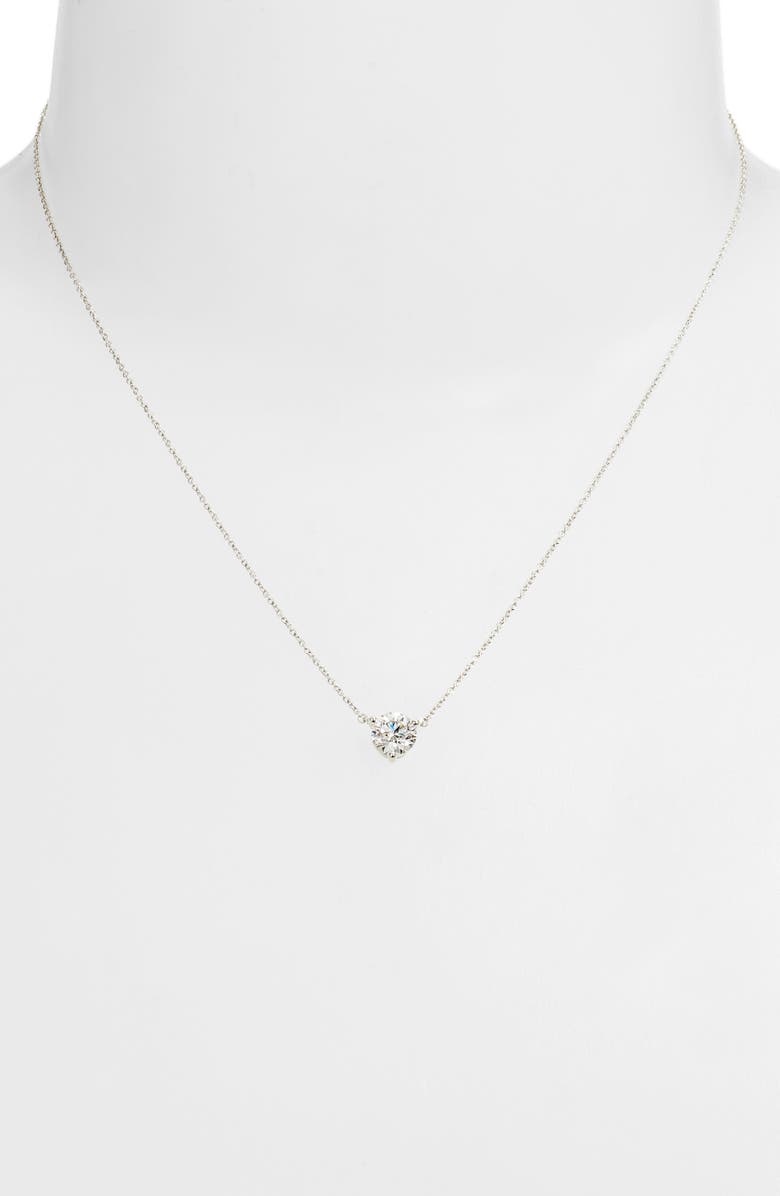 LIGHTBOX 1-Carat Lab Grown Diamond Necklace, Alternate, color,