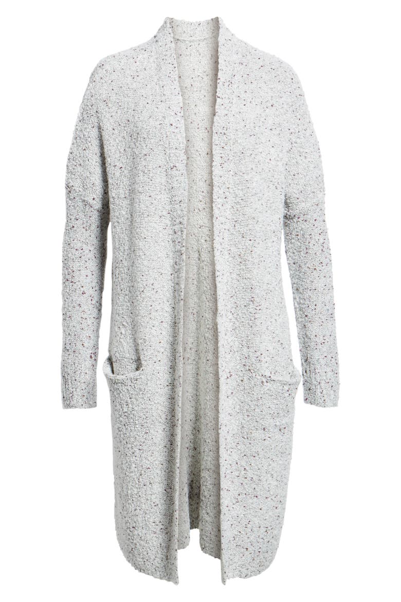 Stem Bouclé Sweater Coat, Alternate, color, GREY LUNAR NEP BOUCLE