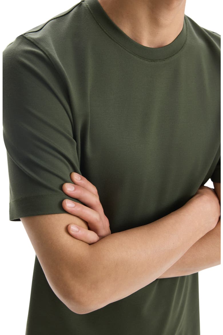 Ryder Crewneck T-Shirt, Alternate, color, HUNTER GREEN