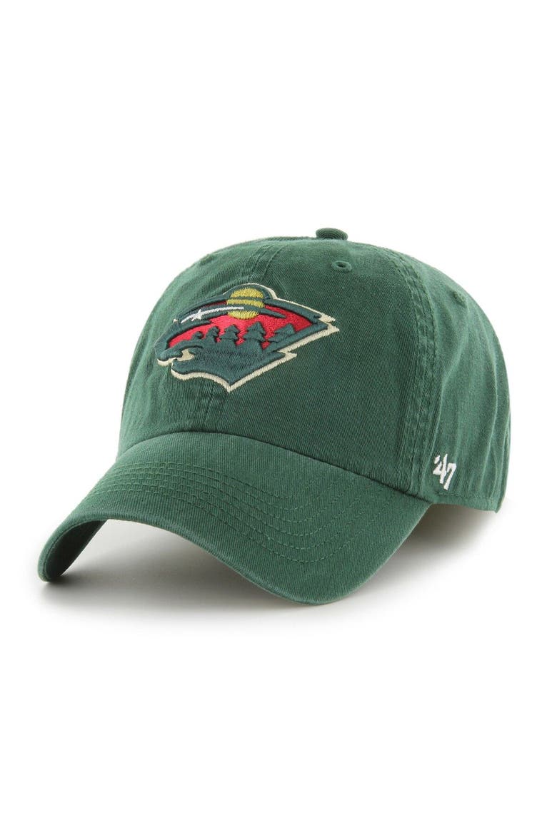 Men's '47 Green Minnesota Wild Classic Franchise Fitted Hat, Main, color, Green