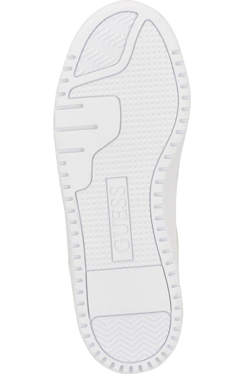 GUESS Miram Platform Sneaker, Alternate, color, White 140