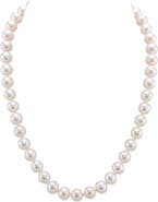 The Pearl Source Freshwater Pearl Necklace 7.5-8.5mm AAAA