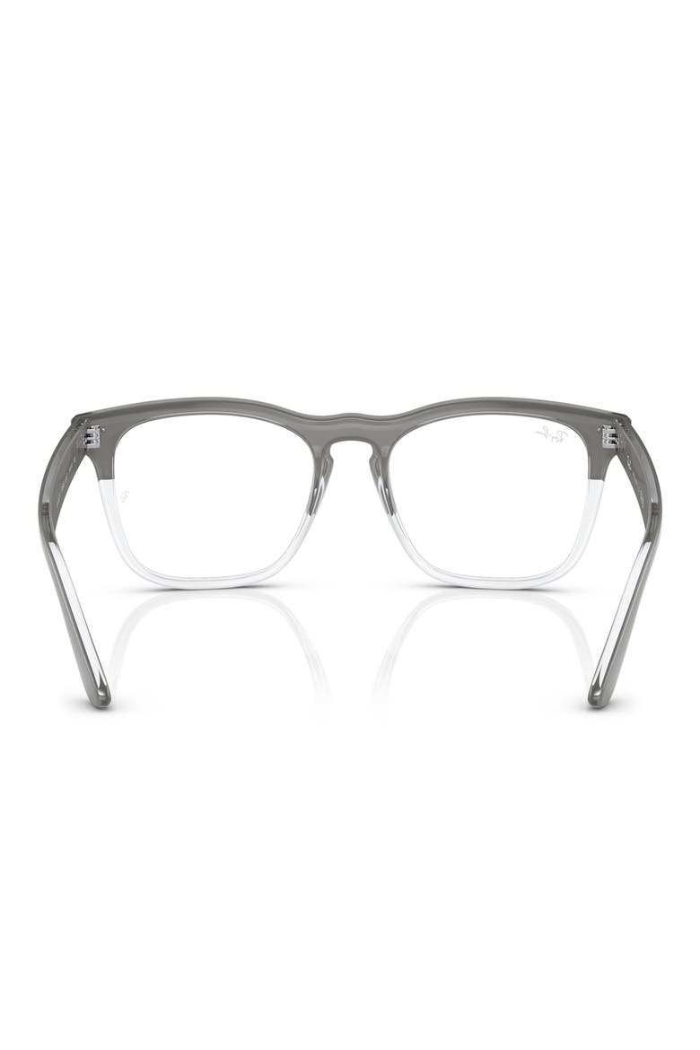 Steve 54mm Square Optical Frames, Alternate, color, GREY