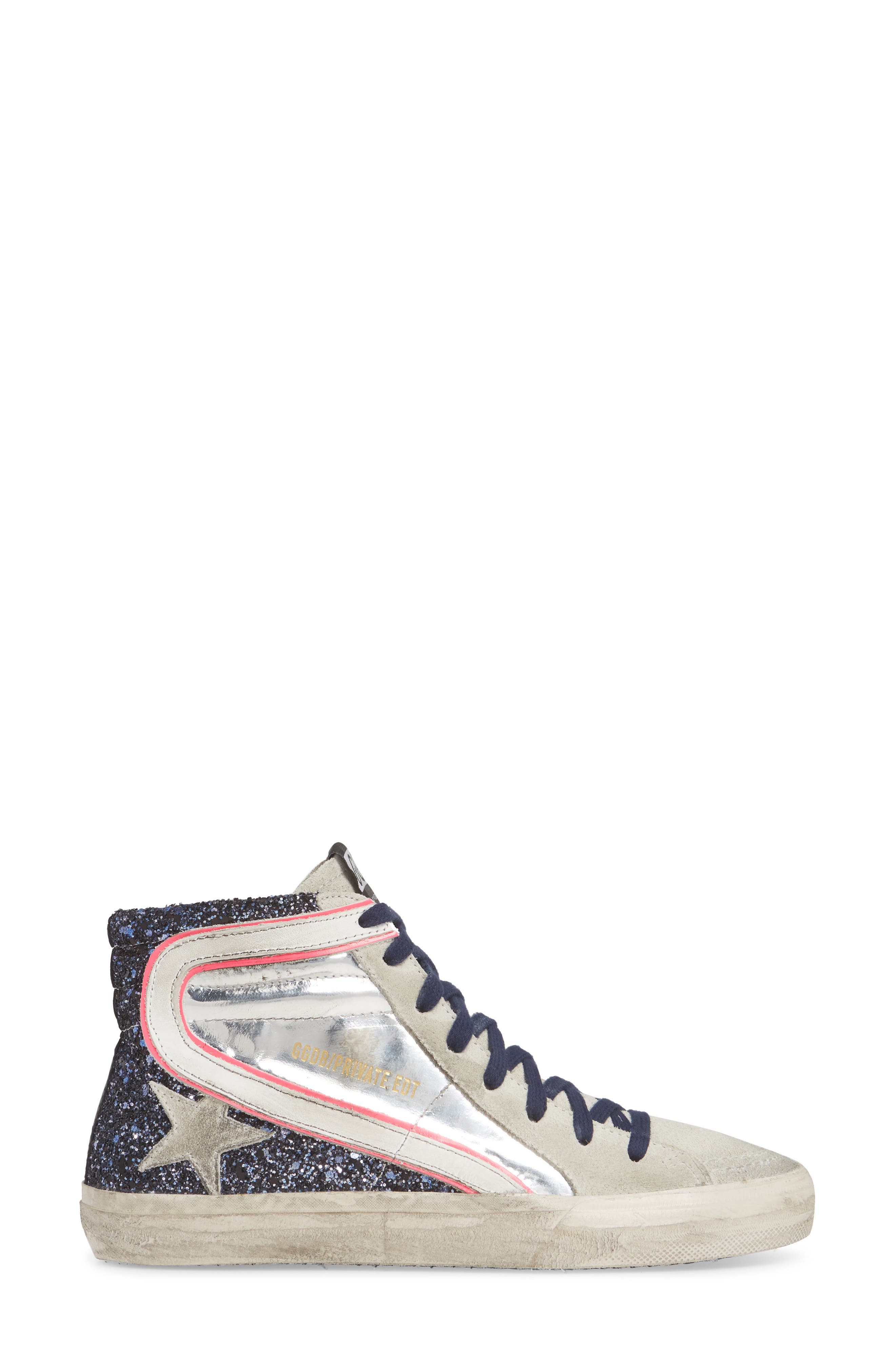 Golden Goose Slide High Top Sneaker, Alternate, color, 