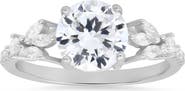Queen Jewels Sterling Silver Cubic Zirconia Ring