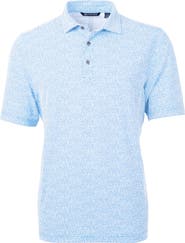 Cutter & Buck Virtue Piqué Botanical Print Polo