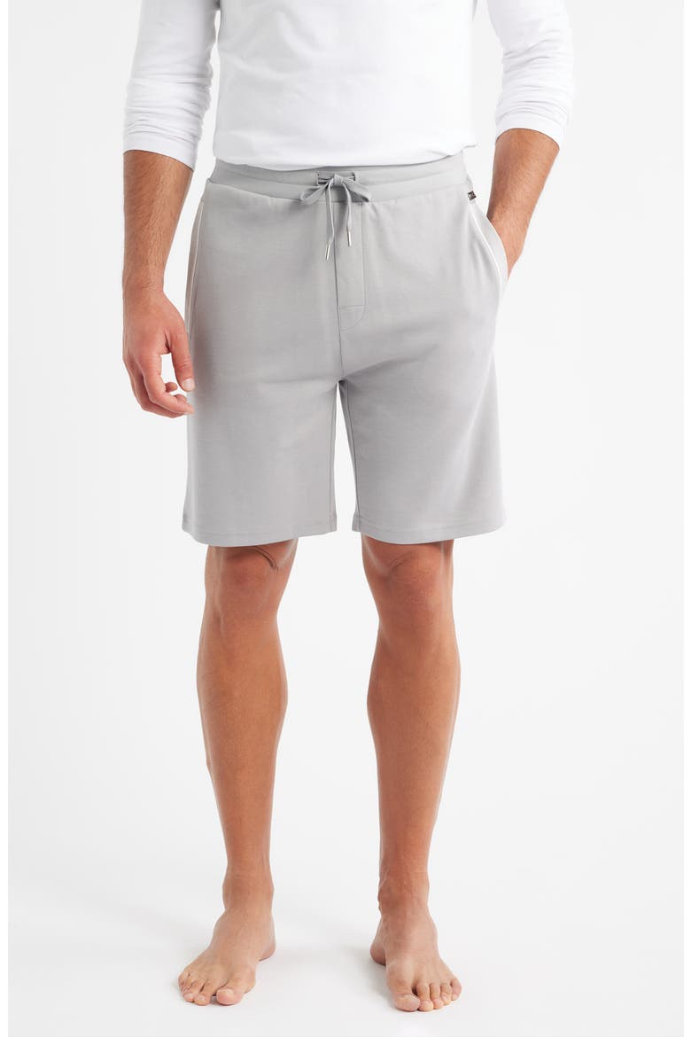 Track Suit Shorts, Main, color, LIGHT/ PASTEL GREY
