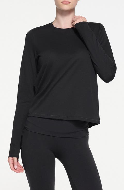 Relaxed Long Sleeve T-Shirt (Regular & Plus)