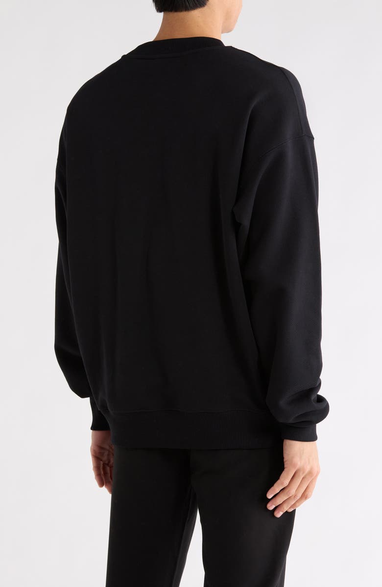 Off-White Skate Logo Sweatshirt, Alternate, color, Black-White