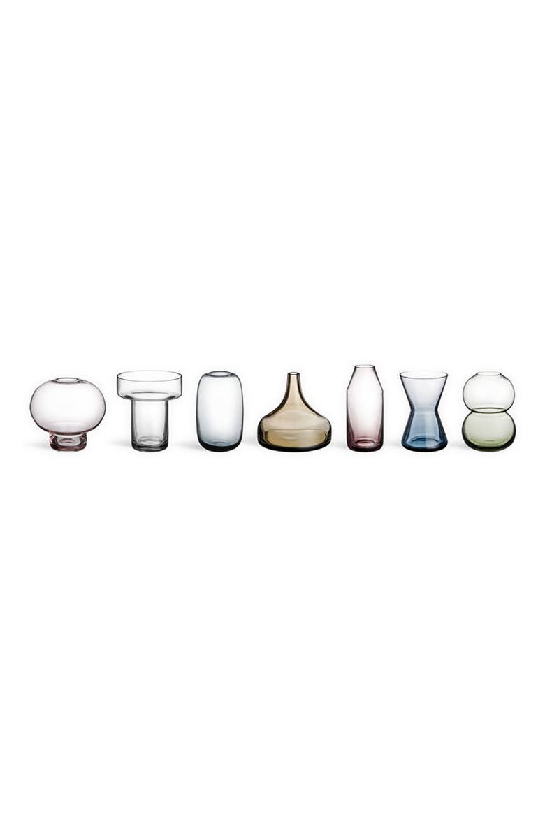 Midsummer Set of 7 Mini Vases, Alternate, color, MULTI