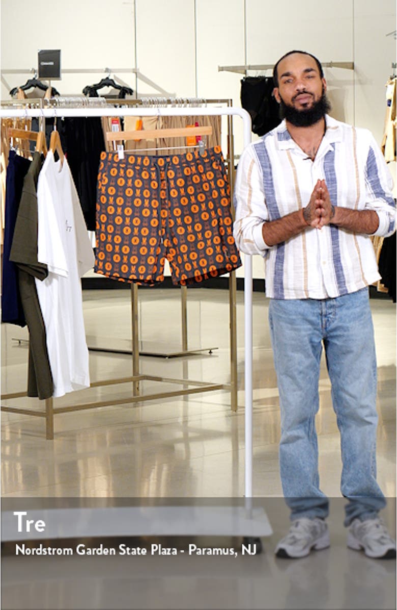 Arnold Print Swim Trunks, sales video thumbnail