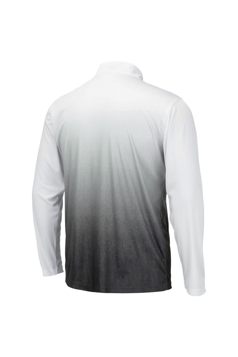 Men's Colosseum Gray Michigan State Spartans Magic Team Logo Quarter-Zip Jacket, Alternate, color, Gray