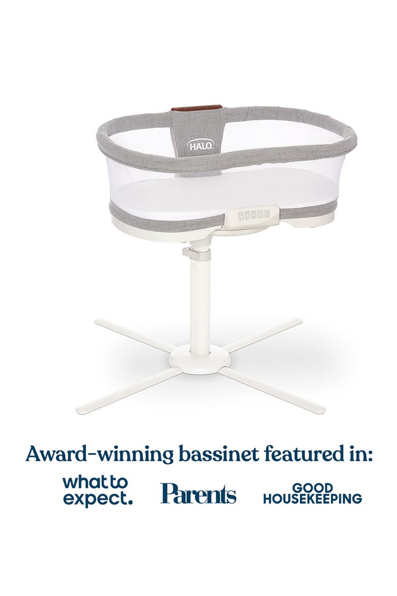 Halo® Bassinest™ LUXE Series Bedside Swivel Sleeper, Alternate, color, DOVE GRAY TWEED