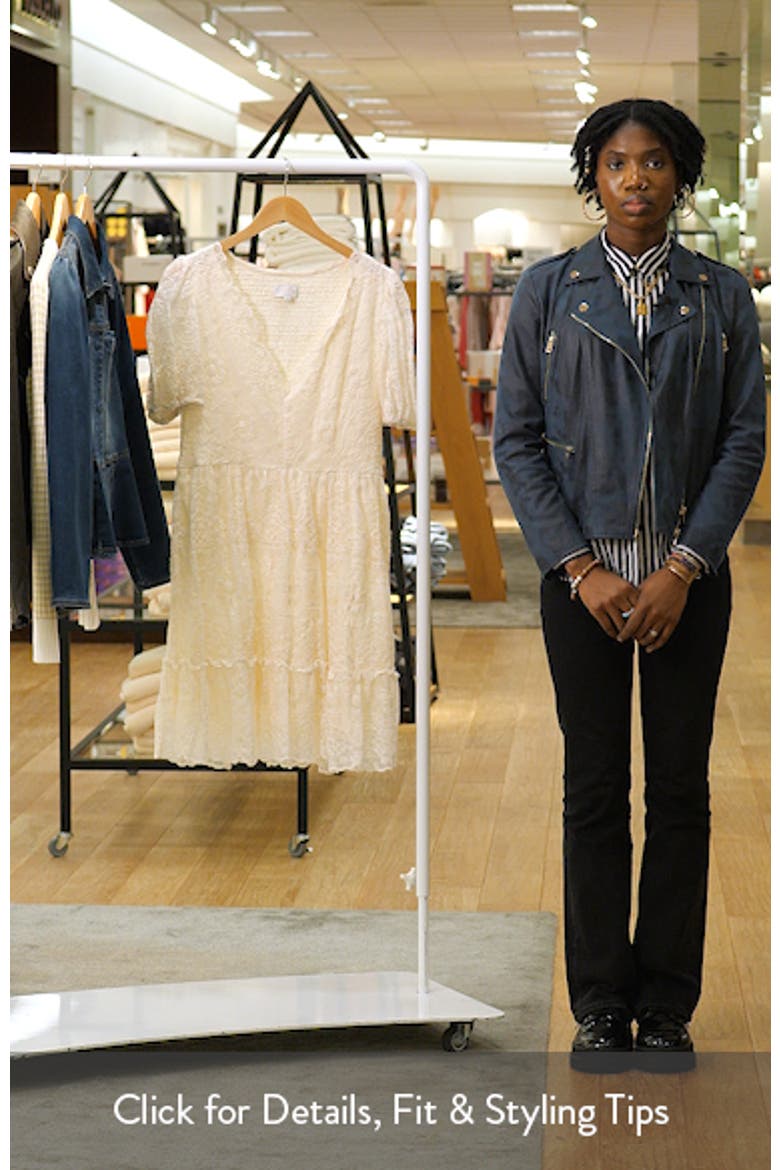 Lace Puff Sleeve Dress video