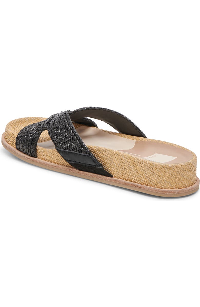 Dolce Vita Selda Raffia Slide Sandal, Alternate, color,