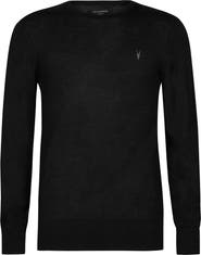 AllSaints Mode Merino Wool Crewneck Sweater