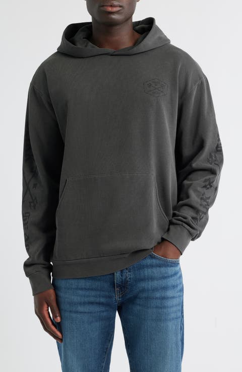 Fence Line Fleece Graphic Hoodie