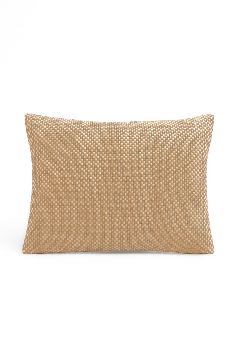 Ocean Loom Pillow, Alternate, color, Golden Breeze