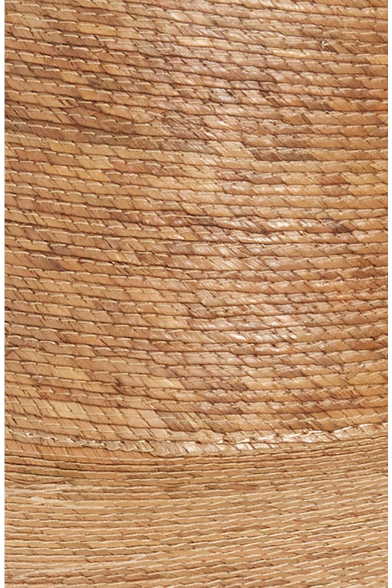 Palma Wide Brim Straw Boater Hat, Alternate, color, NATURAL