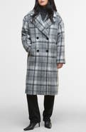 Barbour Fenella Tartan Double Breasted Long Coat