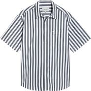 Carhartt Work In Progress Royce Stripe Short Sleeve Button-Up Shirt