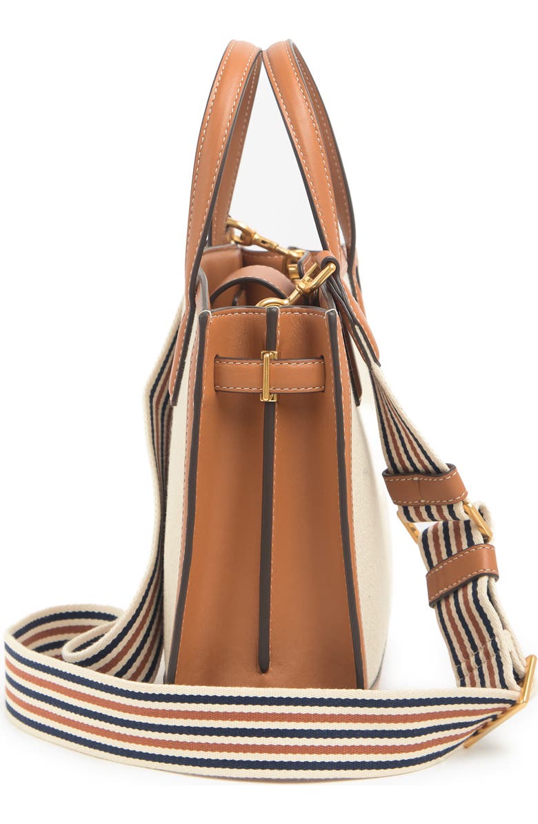 Tory Burch Small Walker Canvas Satchel, Alternate, color,
