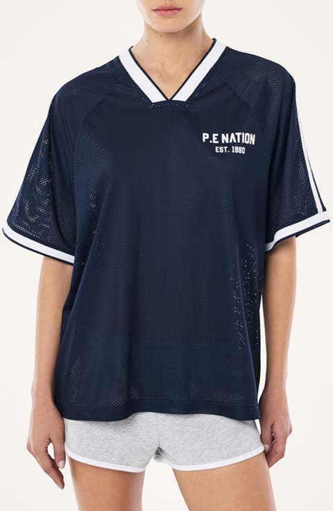 Phantom Mesh Jersey Tee