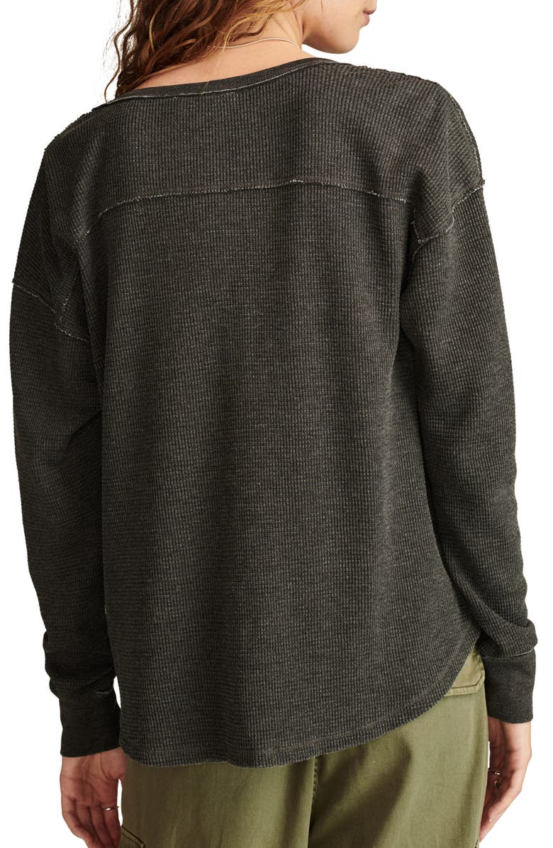 Lucky Brand Waffle Stitch Top, Alternate, color,