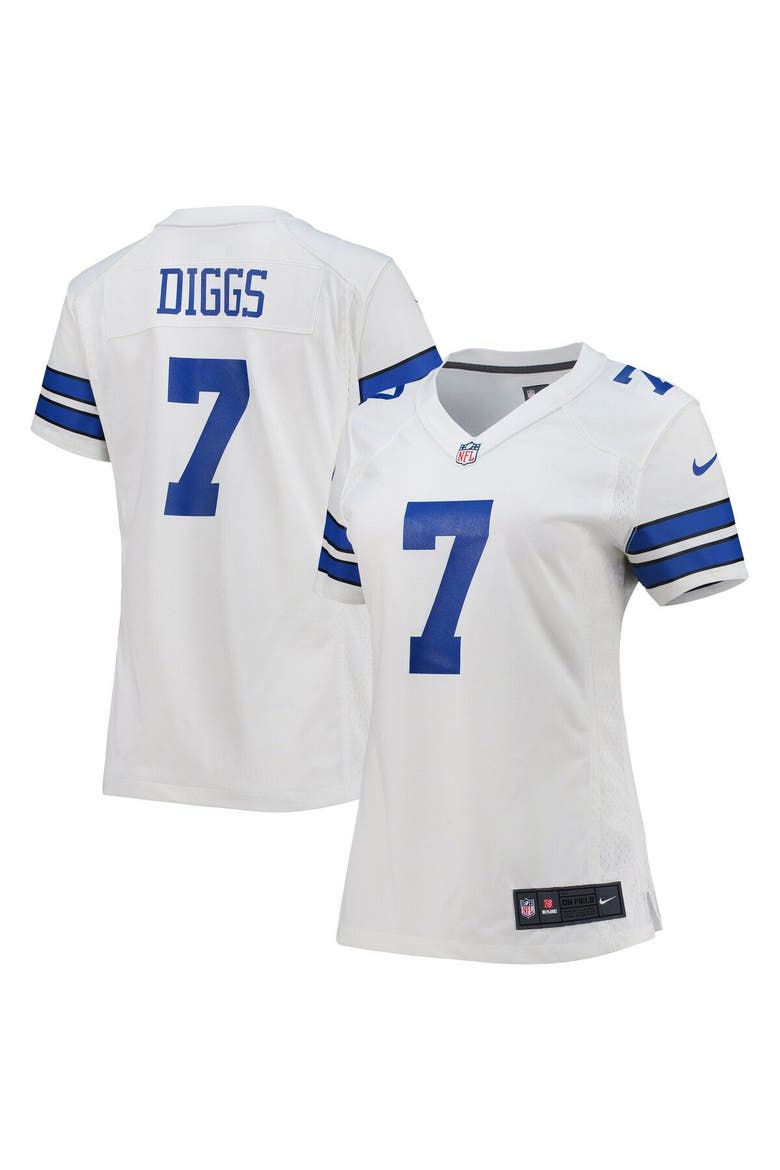 Women's Nike Trevon Diggs White Dallas Cowboys Game Jersey, Alternate, color, White