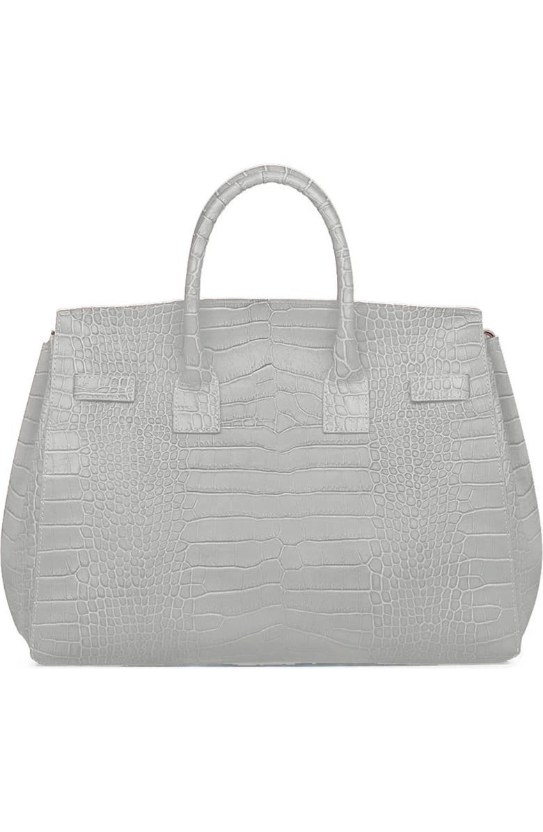 Teddy Blake Gigi Croco 13", Alternate, color, Light Grey