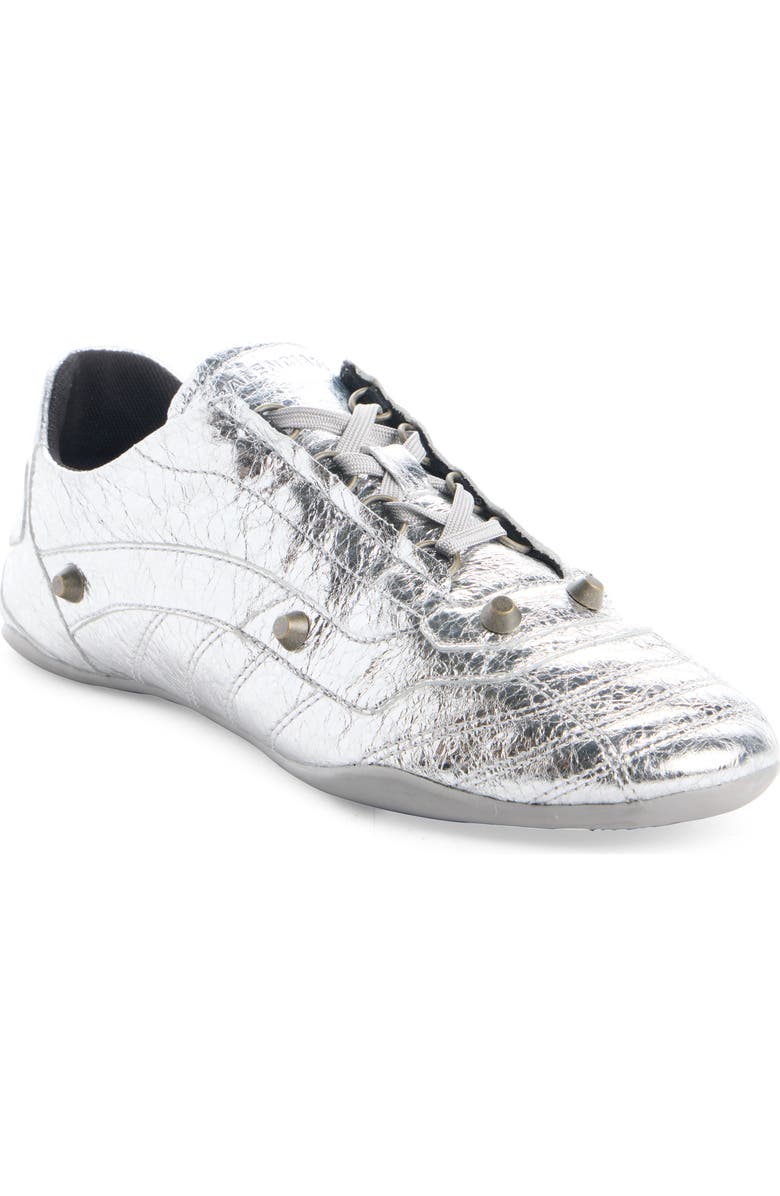Balenciaga Zen City Metallic Sneaker, Main, color, Silver/ Silver